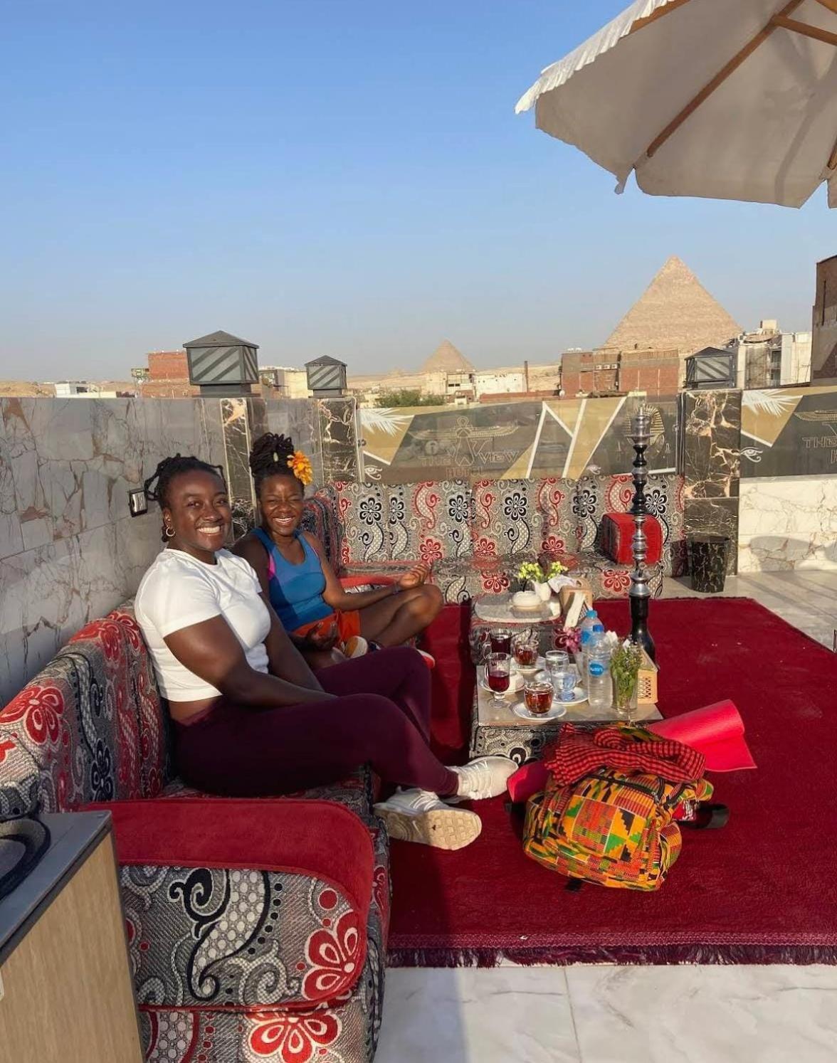 The View Pyramids Hotel Kafrat al Jabal Luaran gambar