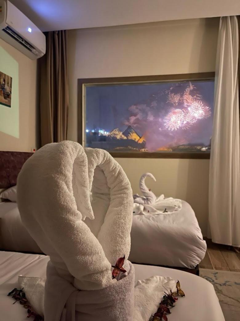 The View Pyramids Hotel Kafrat al Jabal Luaran gambar